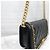 Chanel Borsa a tracolla Boy WOC con porta cellulare Caviar Black Gold Nero - vista 4