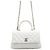 Chanel Coco Handle Small Caviar White con interno Champagne Gold Chip Bianco