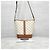 Céline Picca borsa bucket in tela bianca - vista 9
