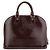 Louis Vuitton Alma PM Tote aus Epi-Leder Burgundy Rot - Ansicht 3