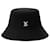 Louis Vuitton Chapéu Bucket Preto Pano