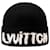 Louis Vuitton Monogram Blast Beanie Black Grey Braun Tuch