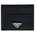 Prada Tarjetero Triangle de Saffiano Negro  - vista 1