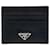 Prada Tarjetero Triangle de Saffiano Negro  - vista 2
