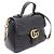 Gucci Borsa a mano e a tracolla GG Marmont Small Matelassé con manico superiore Nero - vista 2