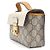 Gucci Supreme Padlock Top Handle Mini Shoulder Bag Marrone - vista 2