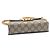 Gucci Supreme Padlock Top Handle Mini Shoulder Bag Marrone - vista 7