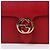 Gucci Bolso pequeño de cadena rojo Roja - vista 3