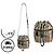 Burberry Borsa a Secchiello in Nylon Icon Archive Beige