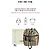 Burberry Borsa a Secchiello in Nylon Icon Archive Beige - vista 16
