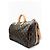 Louis Vuitton Monogram Bandoulière Speedy Marrone - vista 3