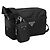 Prada Borsa a tracolla messenger in nylon con logo triangolare Nero - vista 3