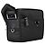 Prada Borsa a tracolla messenger in nylon con logo triangolare Nero - vista 7