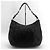 Balenciaga Bolsa hobo em couro com logo triangular, bolsa de ombro Preto - vista 11