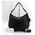 Balenciaga Bolsa hobo em couro com logo triangular, bolsa de ombro Preto - vista 9