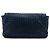 Bottega Veneta Borsa a tracolla con patta Intrecciato Blu - vista 2