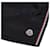 Moncler Pantaloni con logo patch Nero - vista 4