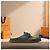 Eva Louis Vuitton Easy Mule in Khaki Green Marrone - vista 3