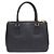 Prada Borsa Galleria Saffiano Lux Medium Tote Bag e Borsa a Tracolla Nero - vista 3