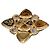 Chanel Spilla Camelia in oro mai utilizzata Multicolore - vista 2