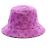 Louis Vuitton Bucket Hat aus violettem Denim Lila