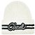 Chanel Set berretto e sciarpa in cashmere Ivory Bianco