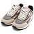 Hermès Sneakers in camoscio e tela con logo - vista 3