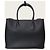 Prada Black Saffiano Gold-Plated Quilted Double Large Nero - vista 5