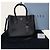 Prada Black Saffiano Gold-Plated Quilted Double Large Nero - vista 7