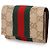 Gucci Tarjetero bifold Web Detail Castaño - vista 4
