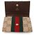 Gucci Tarjetero bifold Web Detail Castaño - vista 7