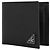 Prada Triangle Logo Pocket Wallet Black - view 3
