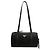 Prada Grand sac duffle en nylon et cuir saffiano Noir - vue 2
