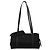 Prada Grand sac duffle en nylon et cuir saffiano Noir - vue 3