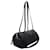 Prada Grand sac duffle en nylon et cuir saffiano Noir - vue 6