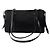 Prada Grand sac duffle en nylon et cuir saffiano Noir - vue 7