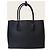 Prada Borsa a spalla double tote Medium in Saffiano nero e oro - vista 5
