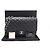 Chanel Borsa a tracolla Caviar Classic Large Jumbo One Flap con catena argentata Nero - vista 9
