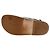Chanel Mules sandalo con logo CC e velcro da donna, Argento Vintage - vista 10