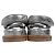 Chanel Mules sandalo con logo CC e velcro da donna, Argento Vintage - vista 9