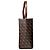Burberry Borsa Shopper in Tela e Pelle Monogram TB Stripe Marrone - vista 4