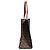 Burberry Borsa Shopper in Tela e Pelle Monogram TB Stripe Marrone - vista 6