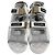Chanel Sandali alti da donna con cinturino in velcro stile gladiatore Bianco - vista 8