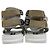 Chanel Sandali alti da donna con cinturino in velcro stile gladiatore Bianco - vista 9
