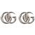 Gucci Orecchini a lobo GG Marmont Argento - vista 3