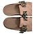 Burberry Check Suede Arch Clogs für Damen Flora Pink - Ansicht 13