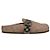 Burberry Check Suede Arch Clogs für Damen Flora Pink - Ansicht 2