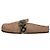 Burberry Check Suede Arch Clogs für Damen Flora Pink - Ansicht 6