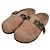 Burberry Check Suede Arch Clogs für Damen Flora Pink - Ansicht 7