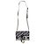 Dior Borsa a tracolla Slim Pouch in tela jacquard ricamata Oblique Saddle Blu